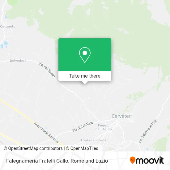 Falegnameria Fratelli Gallo map