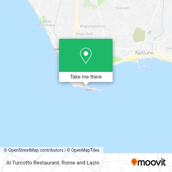 Al Turcotto Restaurant map