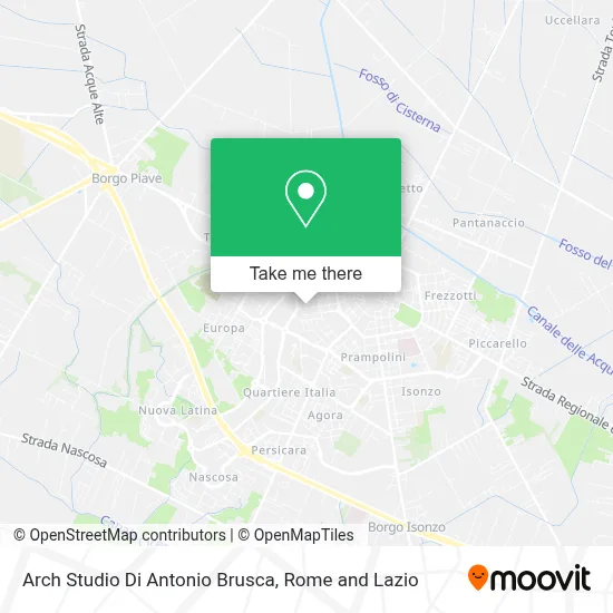 Arch Studio Di Antonio Brusca map
