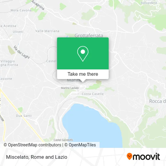 Miscelato map