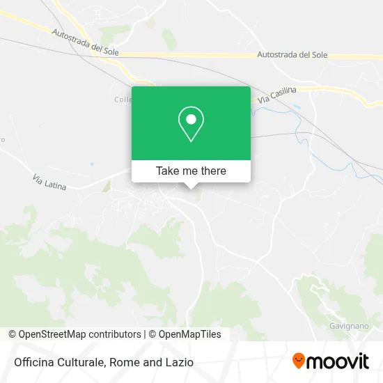 Officina Culturale map