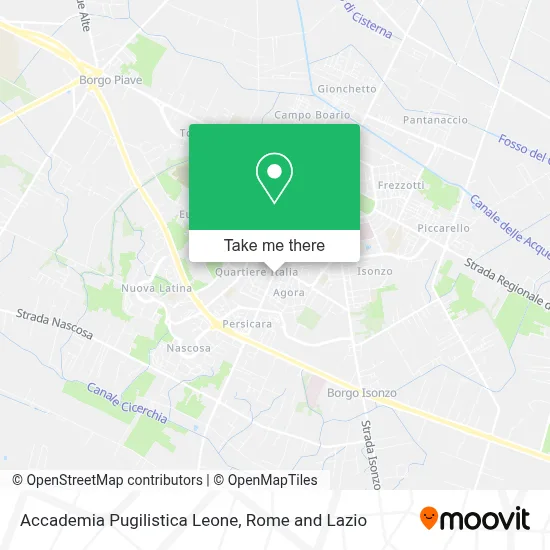 Accademia Pugilistica Leone map