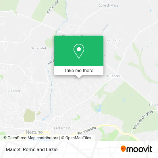 Maieet map