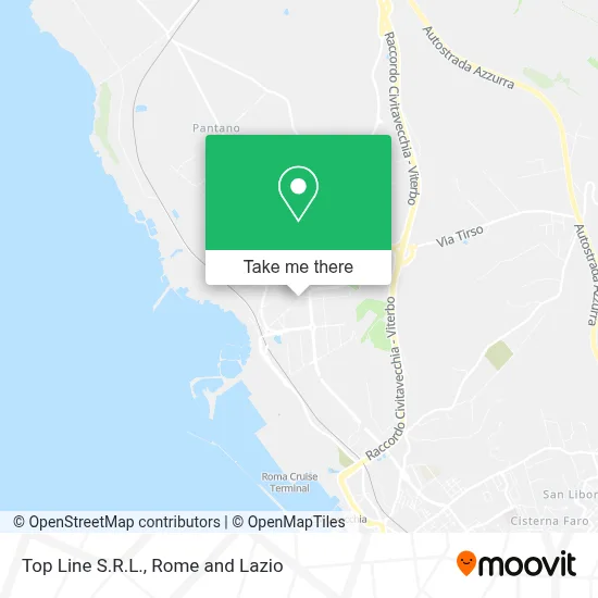 Top Line S.R.L. map