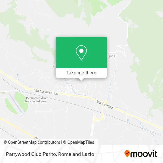 Parrywood Club Parito map