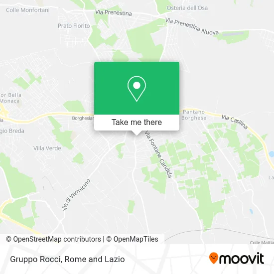 Gruppo Rocci map