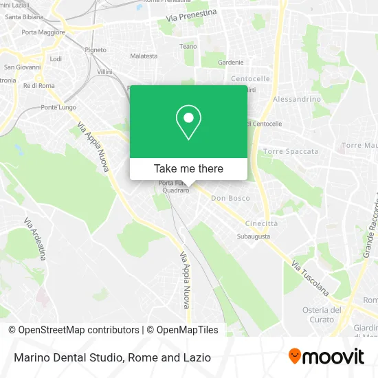 Marino Dental Studio map