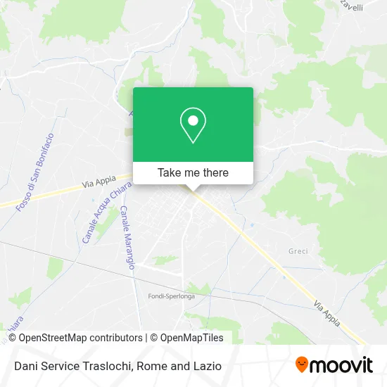 Dani Service Traslochi map