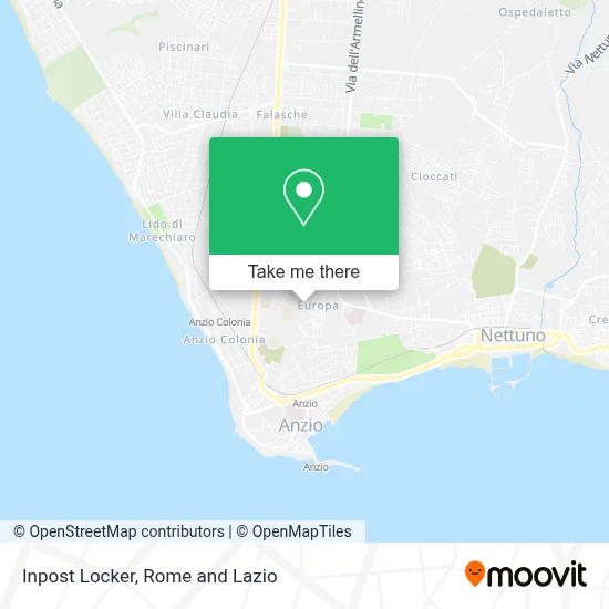 Inpost Locker map