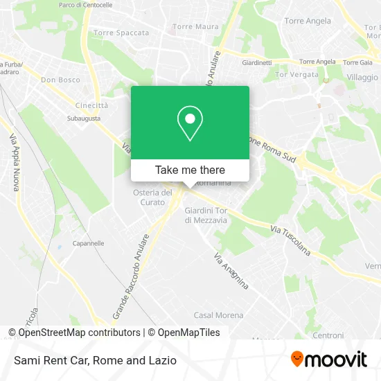 Sami Rent Car map