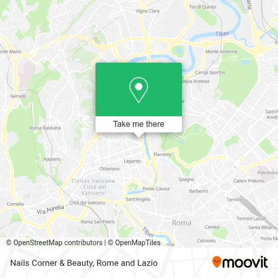 Nails Corner & Beauty map