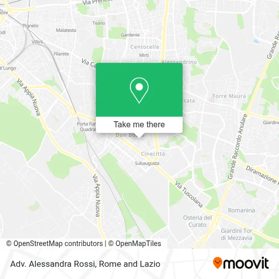 Adv. Alessandra Rossi map