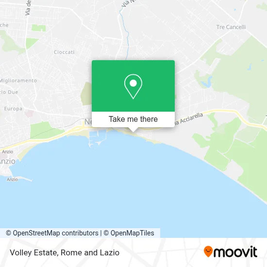 Volley Estate map