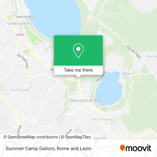 Summer Camp Galloro map