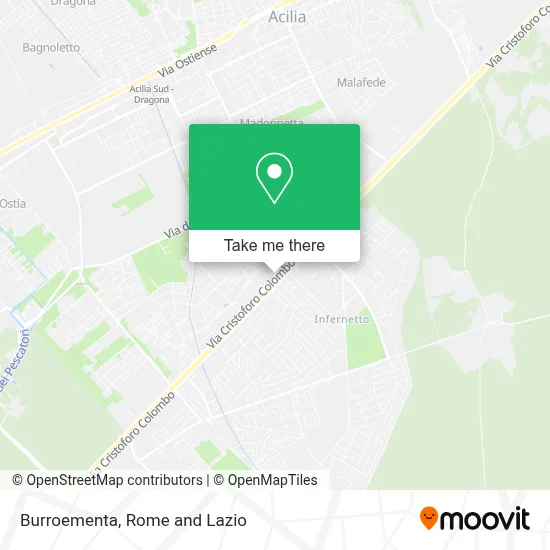 Burroementa map