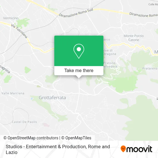 Studios - Entertainment & Production map