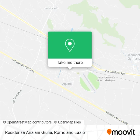 Residenza Anziani Giulia map