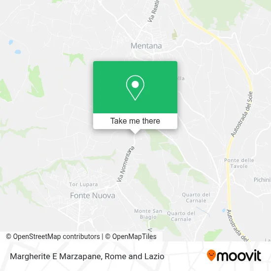 Margherite E Marzapane map