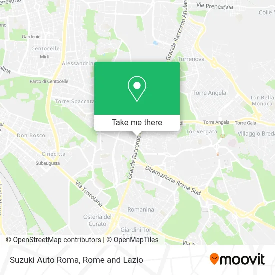 Suzuki Auto Roma map