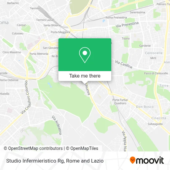 Studio Infermieristico Rg map