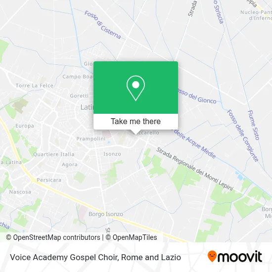 Voice Academy Gospel Choir map