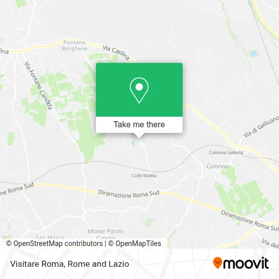 Visitare Roma map