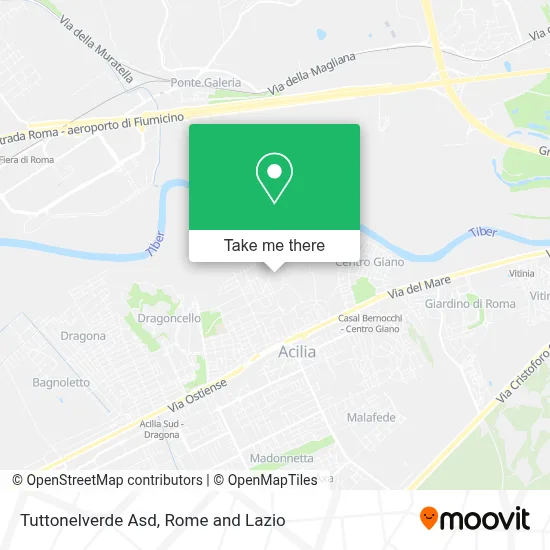 Tuttonelverde Asd map