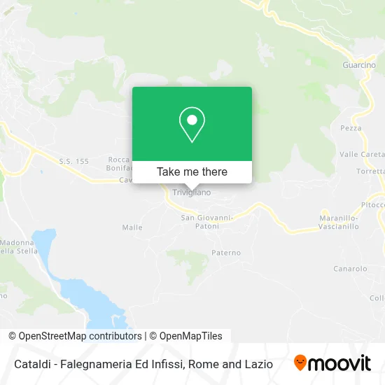 Cataldi - Falegnameria Ed Infissi map
