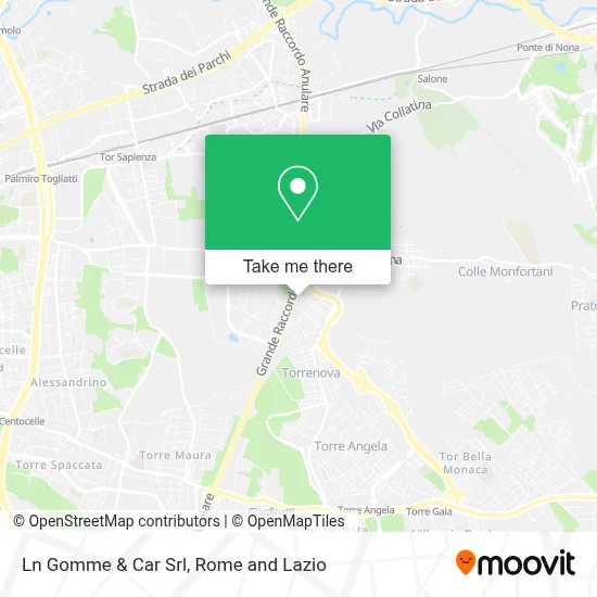 Ln Gomme & Car Srl map