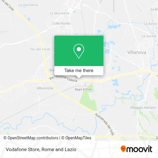 Vodafone Store map