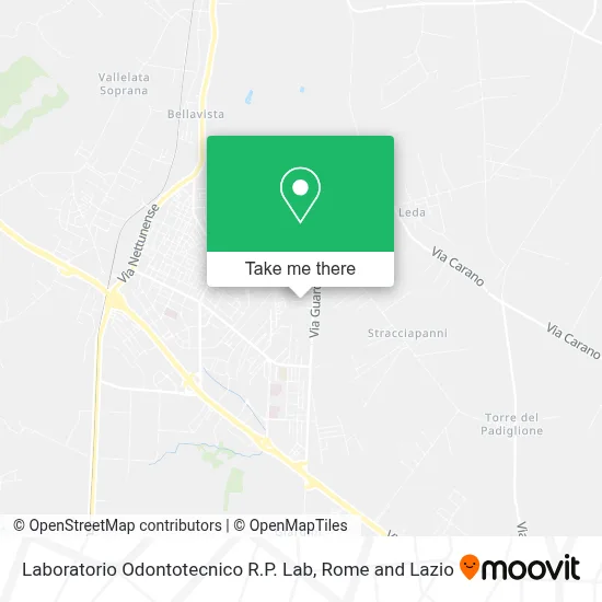 Laboratorio Odontotecnico R.P. Lab map