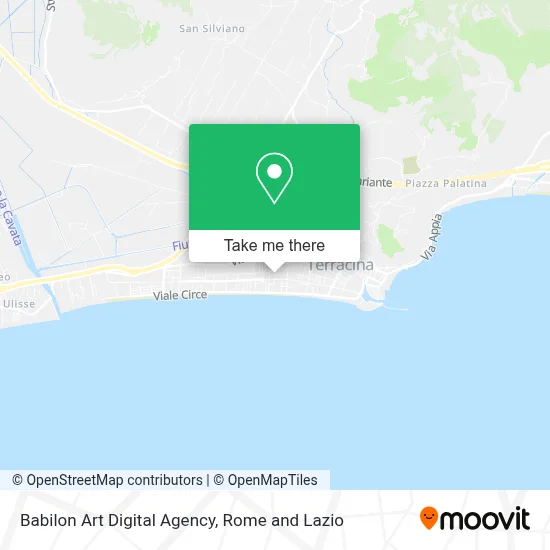 Babilon Art Digital Agency map