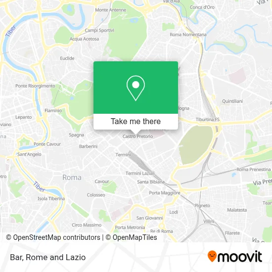 Bar map