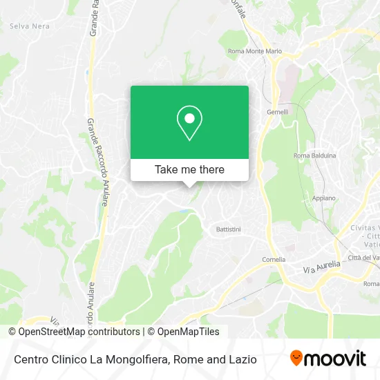 Centro Clinico La Mongolfiera map