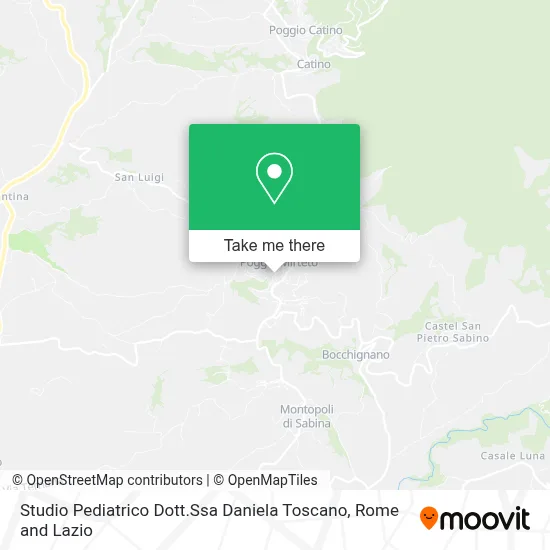 Studio Pediatrico Dott.Ssa Daniela Toscano map