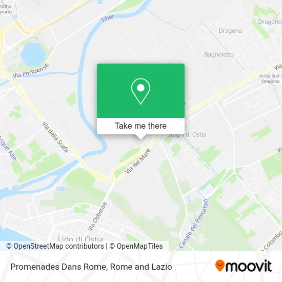 Promenades Dans Rome map