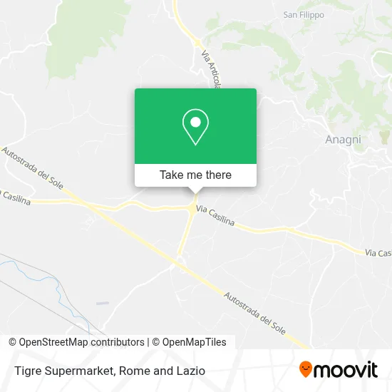 Tigre Supermarket map