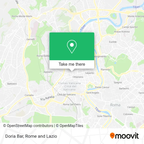 Doria Bar map