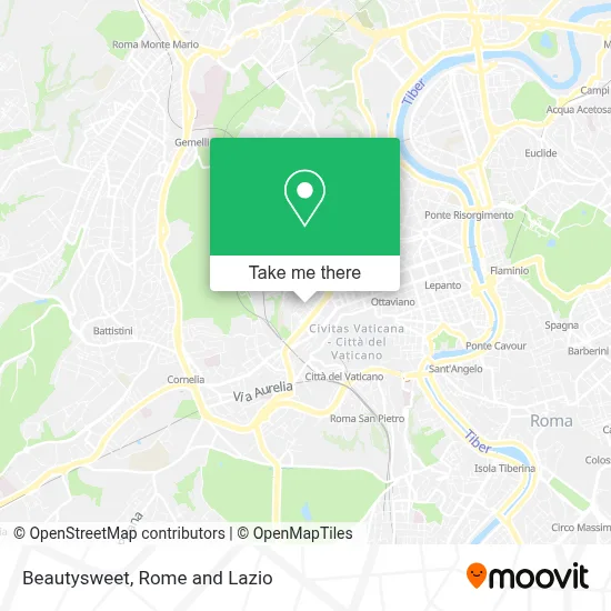 Beautysweet map