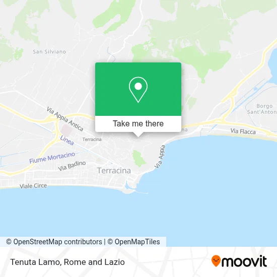 Tenuta Lamo map