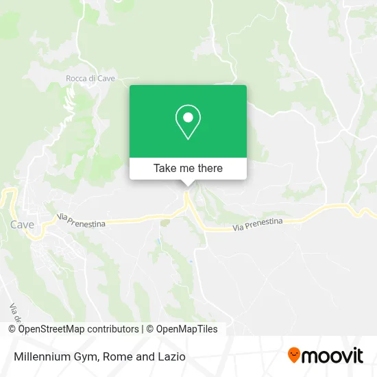 Millennium Gym map