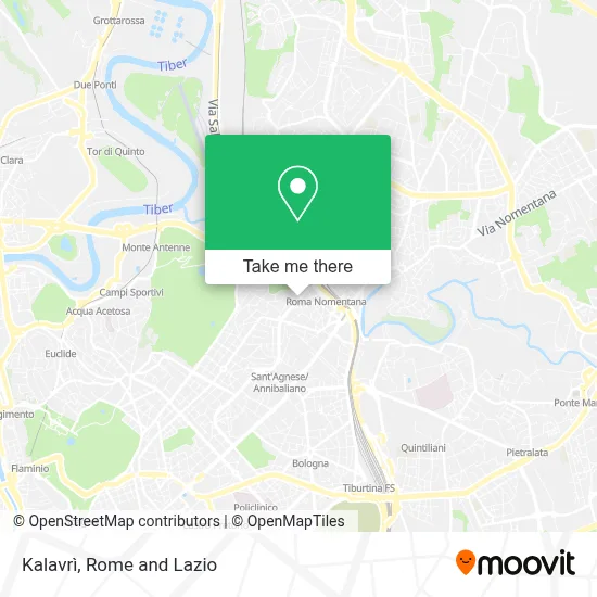 Kalavrì map