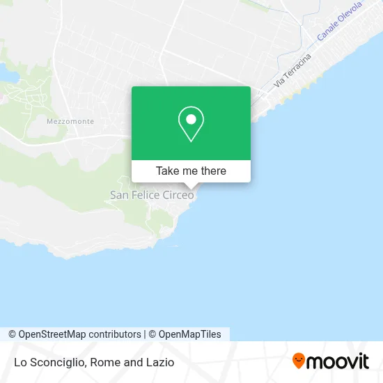 Lo Sconciglio map