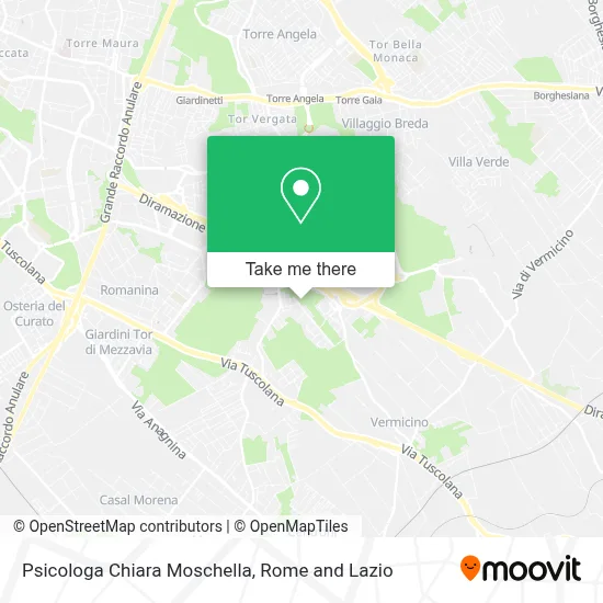 Psicologa Chiara Moschella map