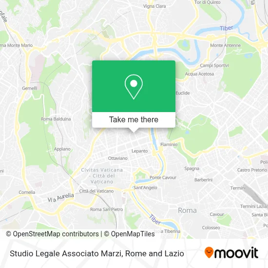 Studio Legale Associato Marzi map