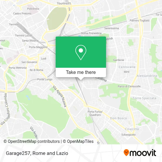 Garage257 map