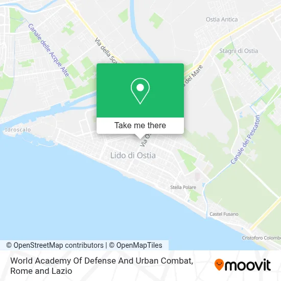 World  Academy Of Defense And Urban Combat map