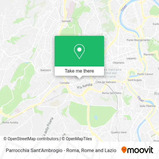 Parrocchia Sant'Ambrogio - Roma map