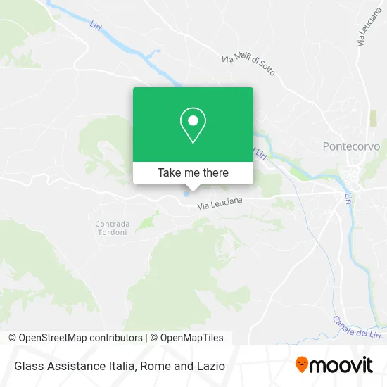 Glass Assistance Italia map