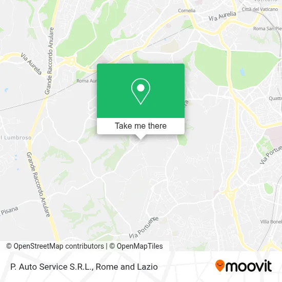 P. Auto Service S.R.L. map